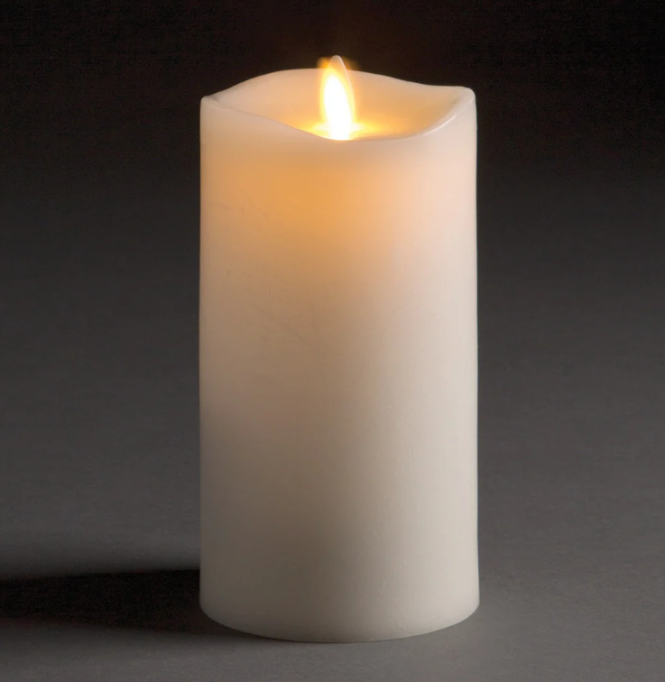Moving Wick Candle 2"x6"