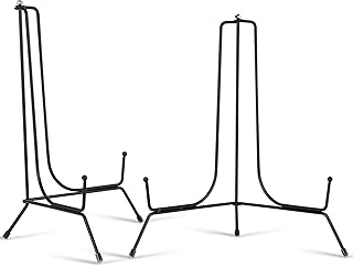 Black Iron Plate Stand