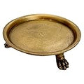 Gold Clawfoot Dish