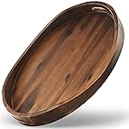 Acacia Oval Wood Tray