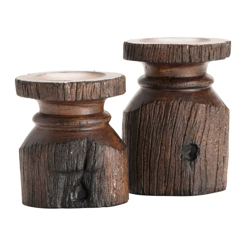 Barn Post Candleholder Lg