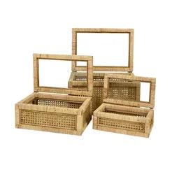 Rollins Rattan Box - lg