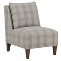 Garland Chair - Plaid Brown