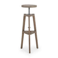 Addy Pedestal - Bleached Elm