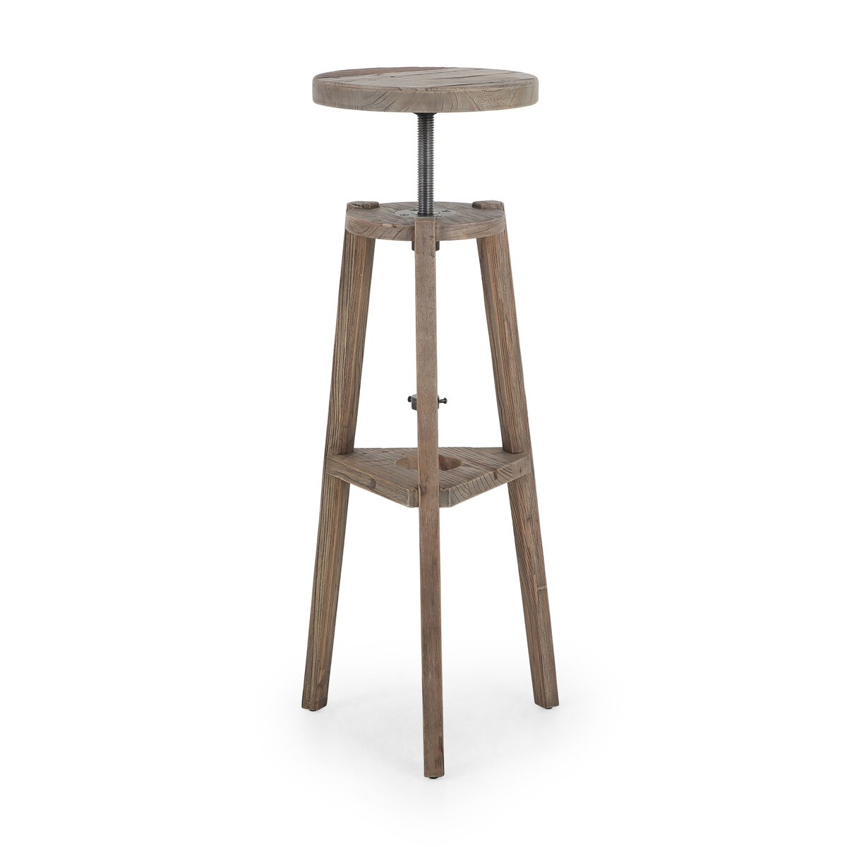 Addy Pedestal - Bleached Elm