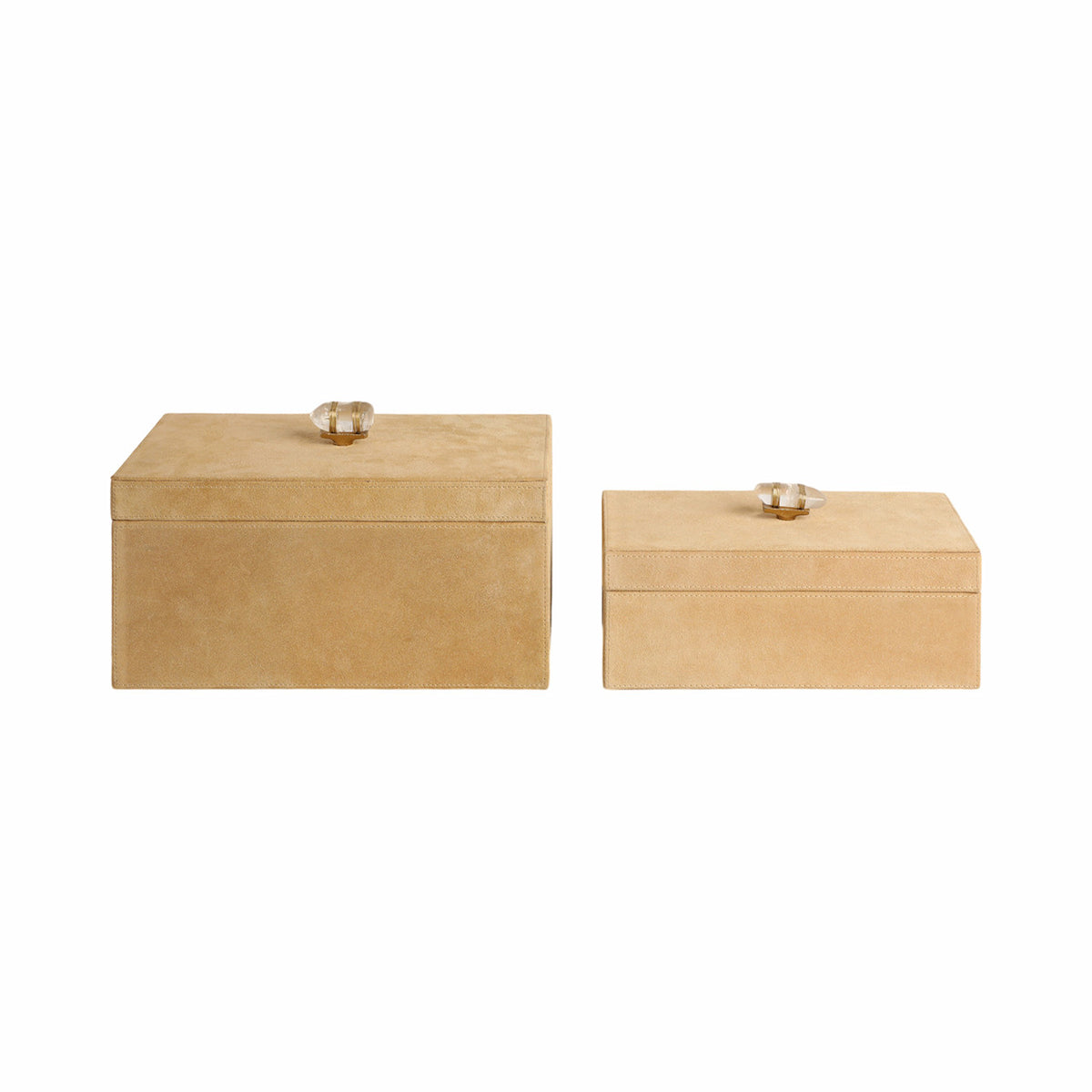 Suede box small