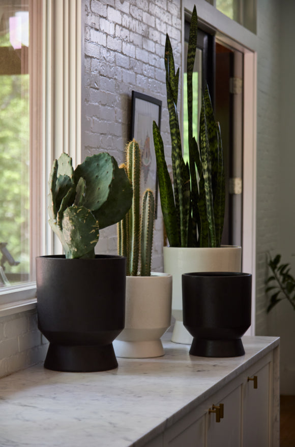 Elliot Pot  Blk Sm