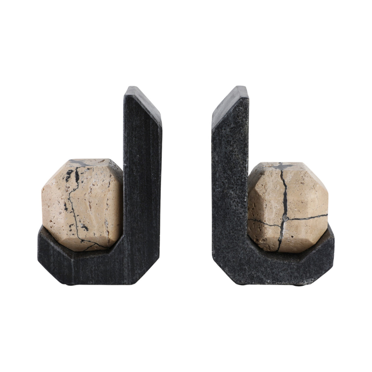 Travartine Bookends