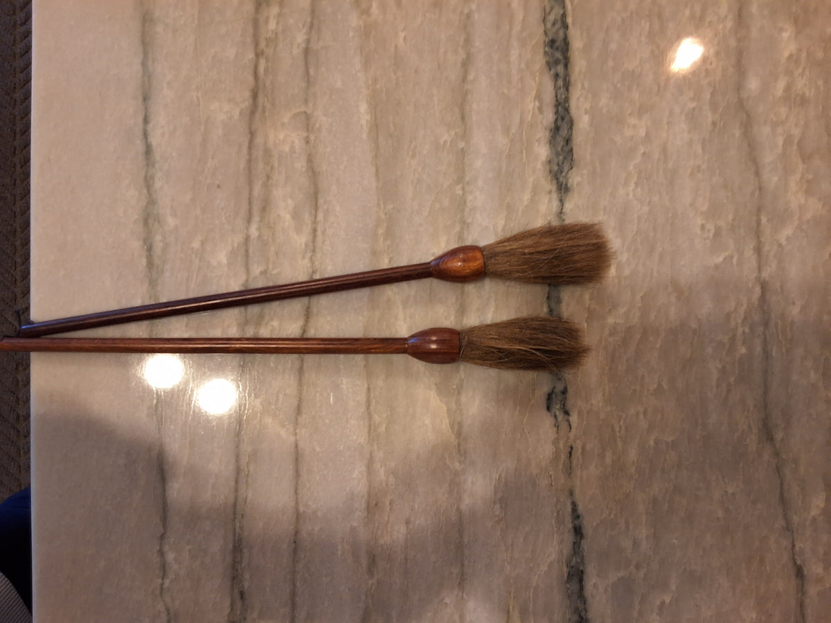 Small Calligraphy Brush: Brown
