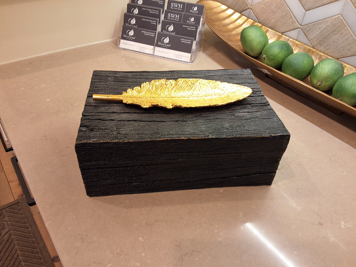 Gold Leaf Box